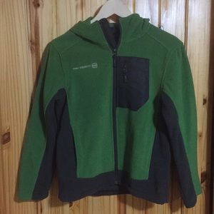 NWT Free Country hooded fleece jacket size 10/12